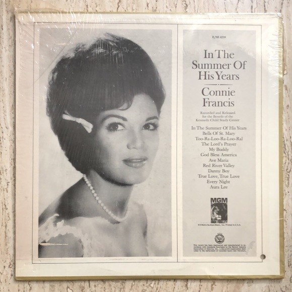 Connie Francis In The Summer Of His Years Vinyl Lp '63 - Picture 6 of 9
